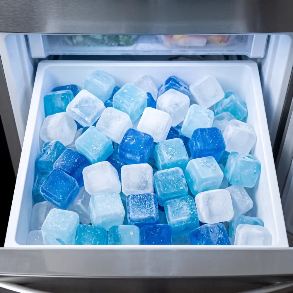 Freezing CHLAX reusable ice cubes