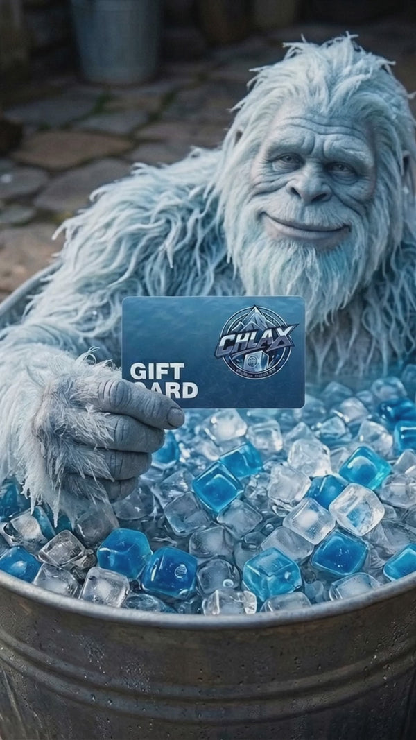 Yeit Ice Bath with CHLAX gift card reel